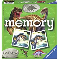 Ravensburger- Memory: Dinosaurios Juego de Mesa- Multicolor (22099)